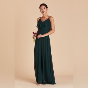 Birdy Grey Chiffon Emerald Jane Dress Size XS